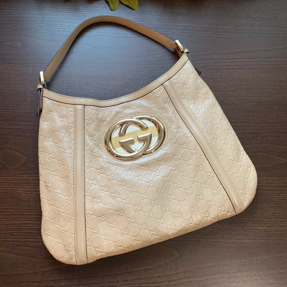 Gucci Handbags - Gucci Guccissima Leather Britt Hobo